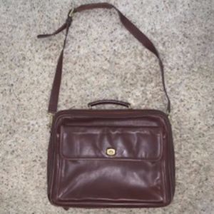 Coach Brand Leather Briefcase
